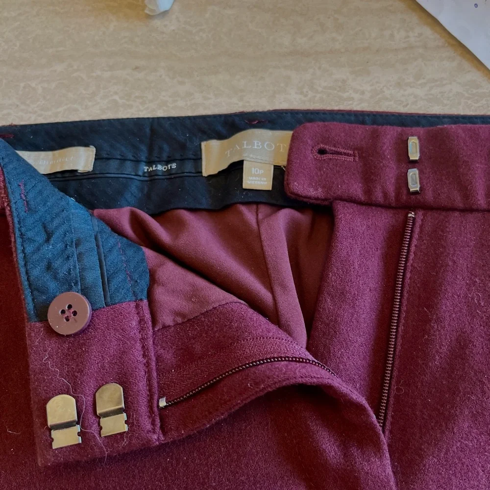 Talbots wool pants - Picture 5 of 10